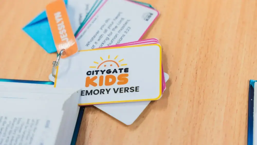 Citygate Kids Memory Verse